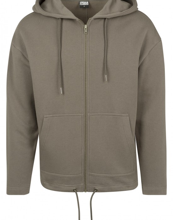 Мъжки суичър в сиво Urban Classics Zip HoodyLong Sweat Zip Hoody, Мъже - Lit.bg Мъжки суичър в сиво Urban Classics Zip HoodyLong Sweat Zip Hoody, Мъже - Lit.bg