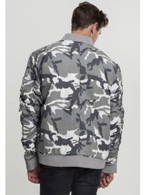 Мъжко камуфлажно яке тип бомбър Urban Classics snow camo