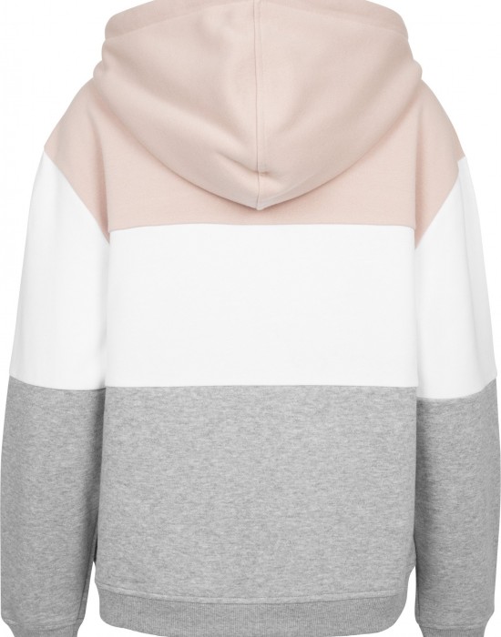 Дамски трицветен суичър Urban Classics light rose/white/grey, Жени - Lit.bg Дамски трицветен суичър Urban Classics light rose/white/grey, Жени - Lit.bg