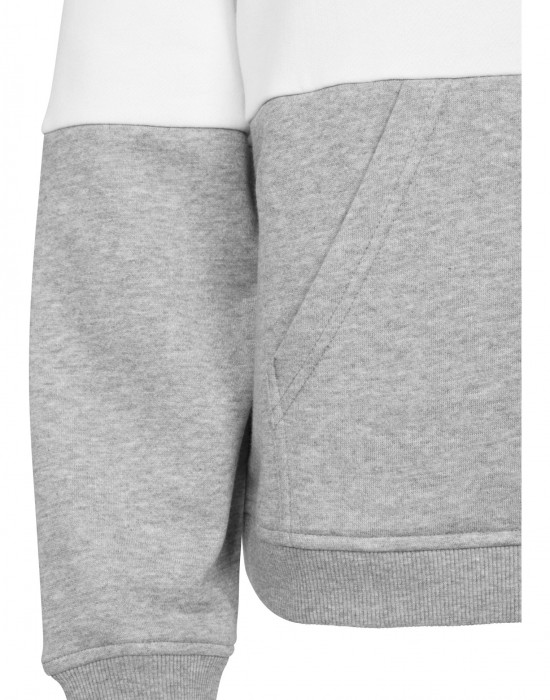 Дамски трицветен суичър Urban Classics light rose/white/grey, Жени - Lit.bg Дамски трицветен суичър Urban Classics light rose/white/grey, Жени - Lit.bg