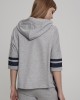 Дамски суичър в сиво Urban Classics Ladies Taped Short Sleeve Hoody, Жени - Lit.bg Дамски суичър в сиво Urban Classics Ladies Taped Short Sleeve Hoody, Жени - Lit.bg