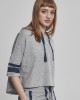 Дамски суичър в сиво Urban Classics Ladies Taped Short Sleeve Hoody, Жени - Lit.bg Дамски суичър в сиво Urban Classics Ladies Taped Short Sleeve Hoody, Жени - Lit.bg