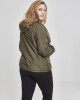 Дамско яке в цвят маслина от Urban Classics Ladies Basic Pull Over, Жени - Lit.bg