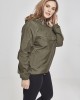 Дамско яке в цвят маслина от Urban Classics Ladies Basic Pull Over, Жени - Lit.bg