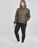 Дамско яке в цвят маслина от Urban Classics Ladies Basic Pull Over, Жени - Lit.bg