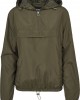 Дамско яке в цвят маслина от Urban Classics Ladies Basic Pull Over, Жени - Lit.bg