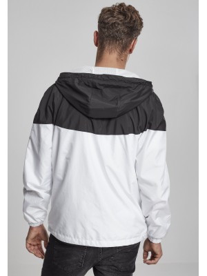 Мъжко спортно яке Urban Classics в черно и бяло