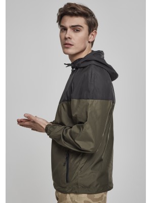 Мъжко спортно яке Urban Classics в черно и маслина