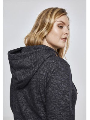 Дамски дълъг суичър Urban Classics в тъмносив цвят