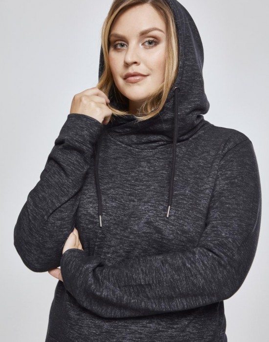 Дамски дълъг суичър Urban Classics в тъмносив цвят, Жени - Lit.bg