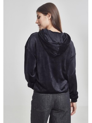 Дамски суичър Urban Classics в черен цвят