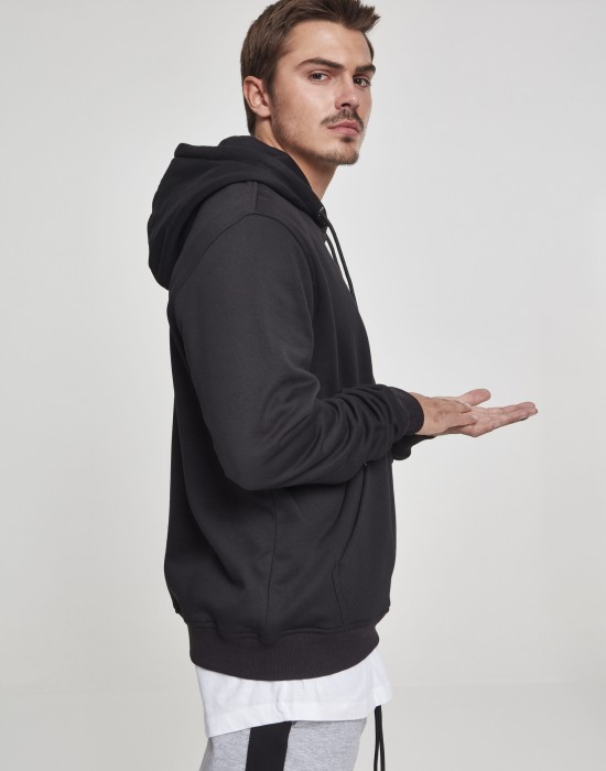 Мъжки черен суичър Urban Classics Basic, Мъже - Lit.bg