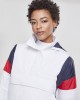 Дамско яке в бяло от Urban Classics Ladies 3-Tone Padded Pull Over, Жени - Lit.bg