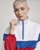 Дамско спортно горнище Urban Classics white/firered/brightblue, Жени - Lit.bg