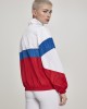 Дамско спортно горнище Urban Classics white/firered/brightblue, Жени - Lit.bg