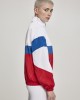 Дамско спортно горнище Urban Classics white/firered/brightblue, Жени - Lit.bg