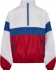 Дамско спортно горнище Urban Classics white/firered/brightblue, Жени - Lit.bg