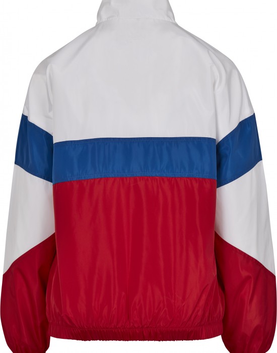 Дамско спортно горнище Urban Classics white/firered/brightblue, Жени - Lit.bg