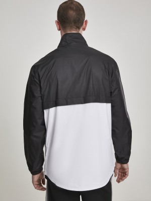 Мъжко яке ветровка Urban Classics blk/wht
