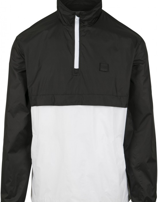 Мъжко яке ветровка Urban Classics blk/wht, Мъже - Lit.bg Мъжко яке ветровка Urban Classics blk/wht, Мъже - Lit.bg