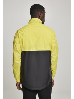 Мъжко яке ветровка Urban Classics brightyellow/blk