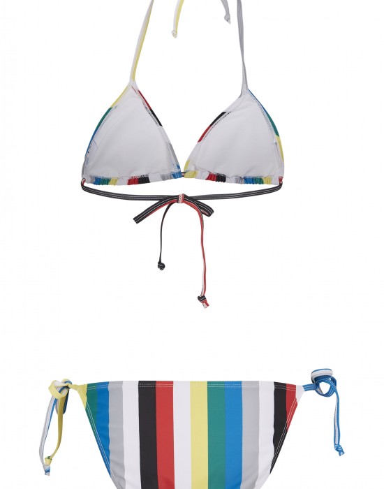 Бански костюм от две части Urban Classics Ladies Stripe Bikini multicolor, Жени - Lit.bg