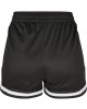 Дамски мрежести BIG SIZE къси панталони в черен цвят Urban Classics Ladies Stripes Mesh Hot Pants, Жени - Lit.bg