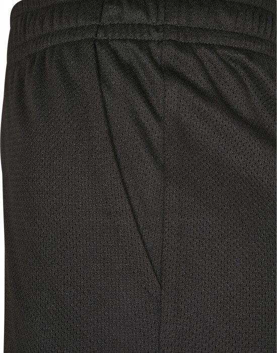 Дамски мрежести BIG SIZE къси панталони в черен цвят Urban Classics Ladies Stripes Mesh Hot Pants, Жени - Lit.bg