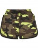 Дамски къси панталони в жълт камуфлаж Urban Classics Ladies Printed Camo Hot Pants frozenyellow camo, Жени - Lit.bg