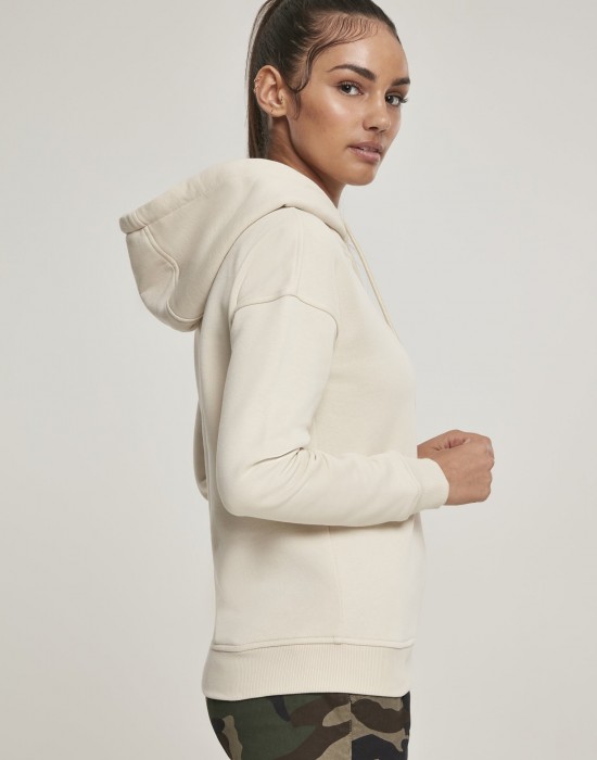 Дамски суичър в пясъчен цвят Urban Classics Ladies Organic Hoody, Жени - Lit.bg Дамски суичър в пясъчен цвят Urban Classics Ladies Organic Hoody, Жени - Lit.bg