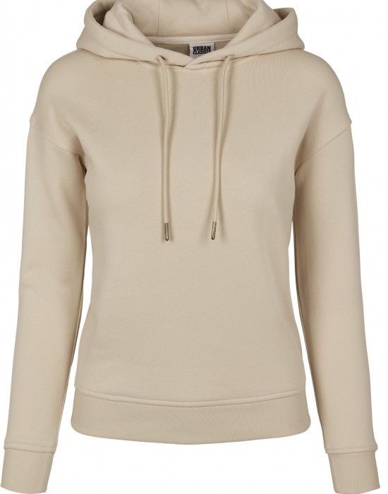 Дамски суичър в пясъчен цвят Urban Classics Ladies Organic Hoody, Жени - Lit.bg