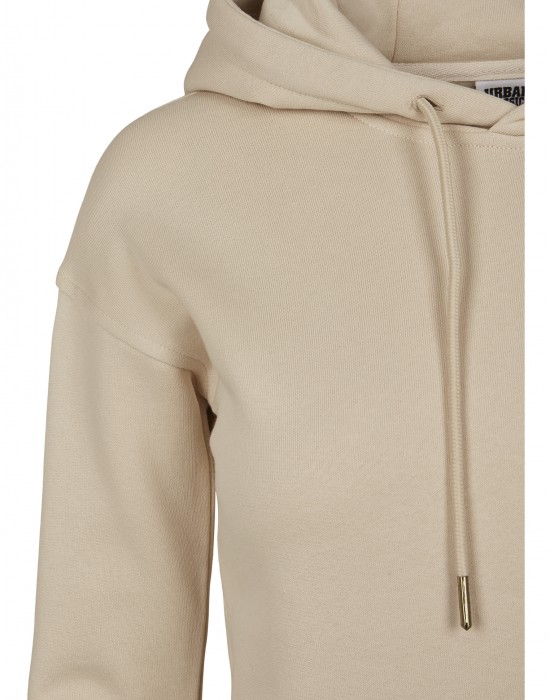 Дамски суичър в пясъчен цвят Urban Classics Ladies Organic Hoody, Жени - Lit.bg