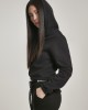 Дамски суичър в черно Urban Classics Ladies Contrast Drawstring Hoody, Жени - Lit.bg