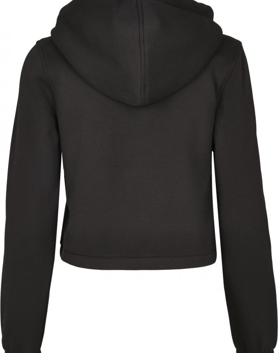 Дамски суичър в черно Urban Classics Ladies Contrast Drawstring Hoody, Жени - Lit.bg