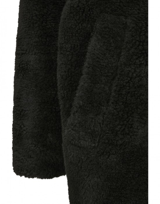 Дамско палто в черно от Urban Classics Ladies Oversized Sherpa Coat, Жени - Lit.bg
