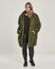Дамско палто в цвят маслина Urban Classics Ladies Oversized Sherpa Coat, Жени - Lit.bg