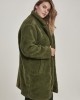 Дамско палто в цвят маслина Urban Classics Ladies Oversized Sherpa Coat, Жени - Lit.bg