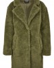 Дамско палто в цвят маслина Urban Classics Ladies Oversized Sherpa Coat, Жени - Lit.bg