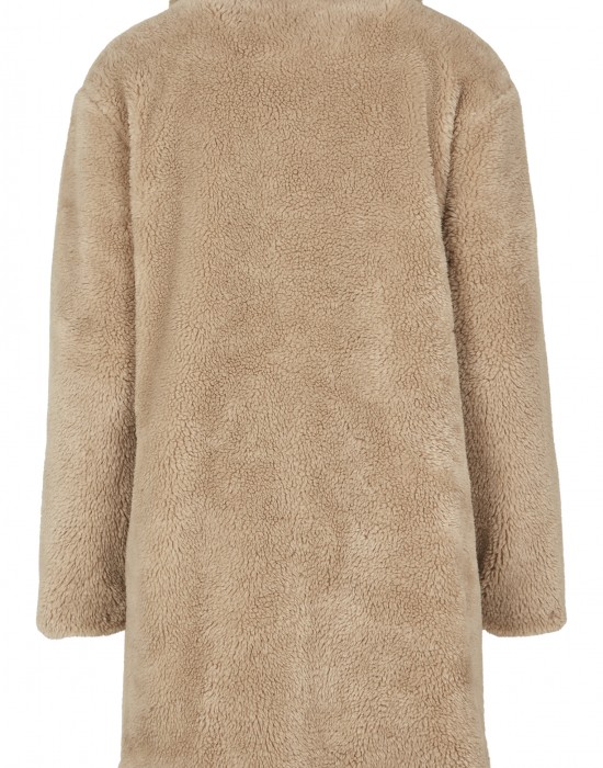 Дамско палто в пясъчен цвят Urban Classics Ladies Oversized Sherpa Coat, Жени - Lit.bg Дамско палто в пясъчен цвят Urban Classics Ladies Oversized Sherpa Coat, Жени - Lit.bg
