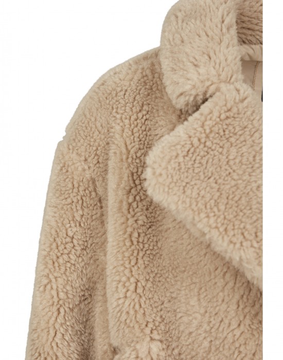 Дамско палто в пясъчен цвят Urban Classics Ladies Oversized Sherpa Coat, Жени - Lit.bg Дамско палто в пясъчен цвят Urban Classics Ladies Oversized Sherpa Coat, Жени - Lit.bg