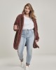 Дамско палто в розово Urban Classics Ladies Oversized Sherpa Coat, Жени - Lit.bg