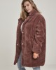 Дамско палто в розово Urban Classics Ladies Oversized Sherpa Coat, Жени - Lit.bg