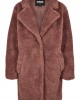 Дамско палто в розово Urban Classics Ladies Oversized Sherpa Coat, Жени - Lit.bg