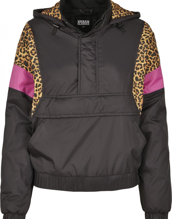 Дамско яке в три цвята от Urban Classics Ladies AOP Mixed Pull Over, Жени - Lit.bg