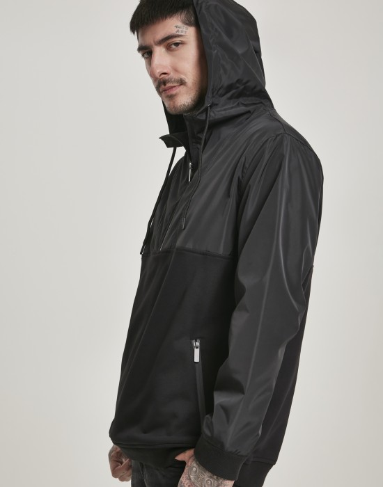 Мъжки суичър в  Urban Classics Military?Half Zip?Hoody, Мъже - Lit.bg