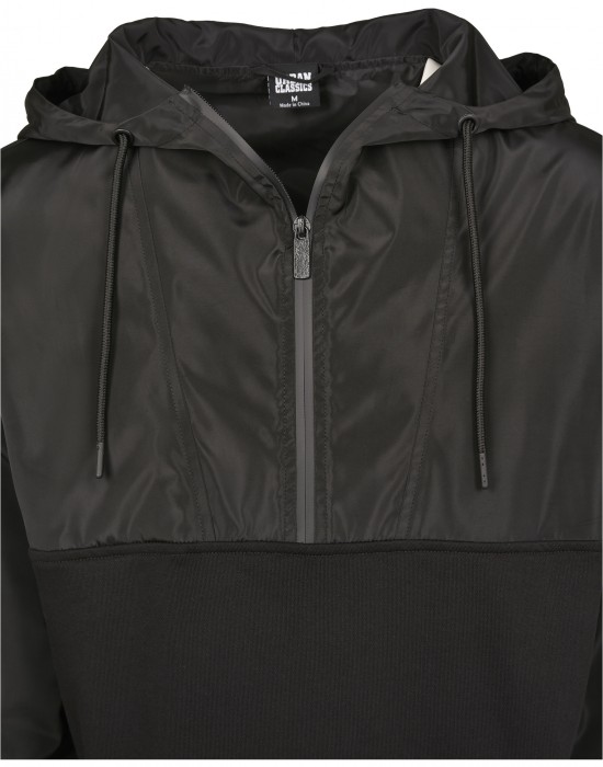Мъжки суичър в  Urban Classics Military?Half Zip?Hoody, Мъже - Lit.bg
