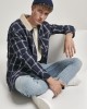 Мъжко тънко яке Urban Classics Sherpa Lined Shirt в тъмносин цвят, Мъже - Lit.bg Мъжко тънко яке Urban Classics Sherpa Lined Shirt в тъмносин цвят, Мъже - Lit.bg