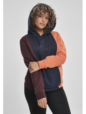 Дамски суичър в три цвята Urban Classics Ladies Tripple Hoody 