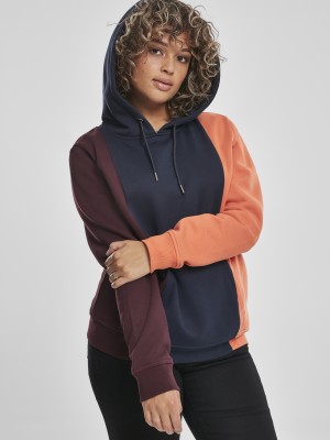 Дамски суичър в три цвята Urban Classics Ladies Tripple Hoody 
