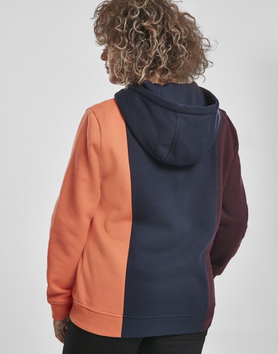 Дамски суичър в три цвята Urban Classics Ladies Tripple Hoody, Жени - Lit.bg Дамски суичър в три цвята Urban Classics Ladies Tripple Hoody, Жени - Lit.bg